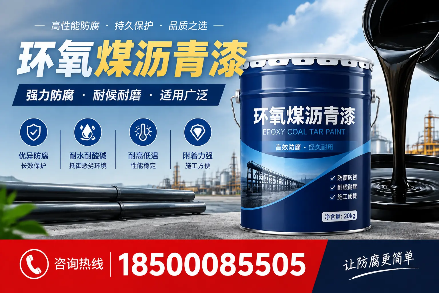 环氧煤沥青漆在不同气候条件下的表现分析,兴安适用性