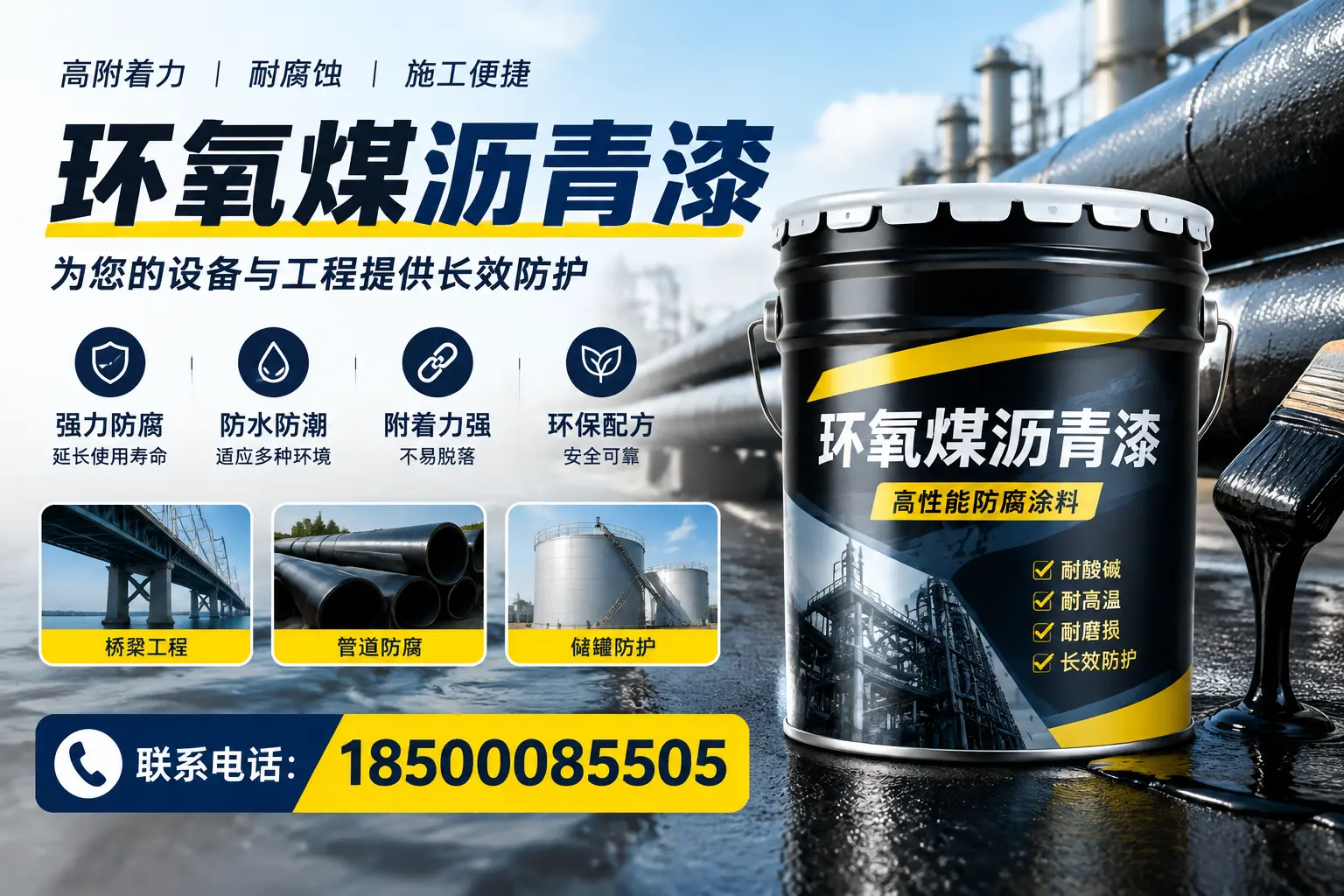 环氧煤沥青漆与其他涂料的对比分析,助力兴安企业决策