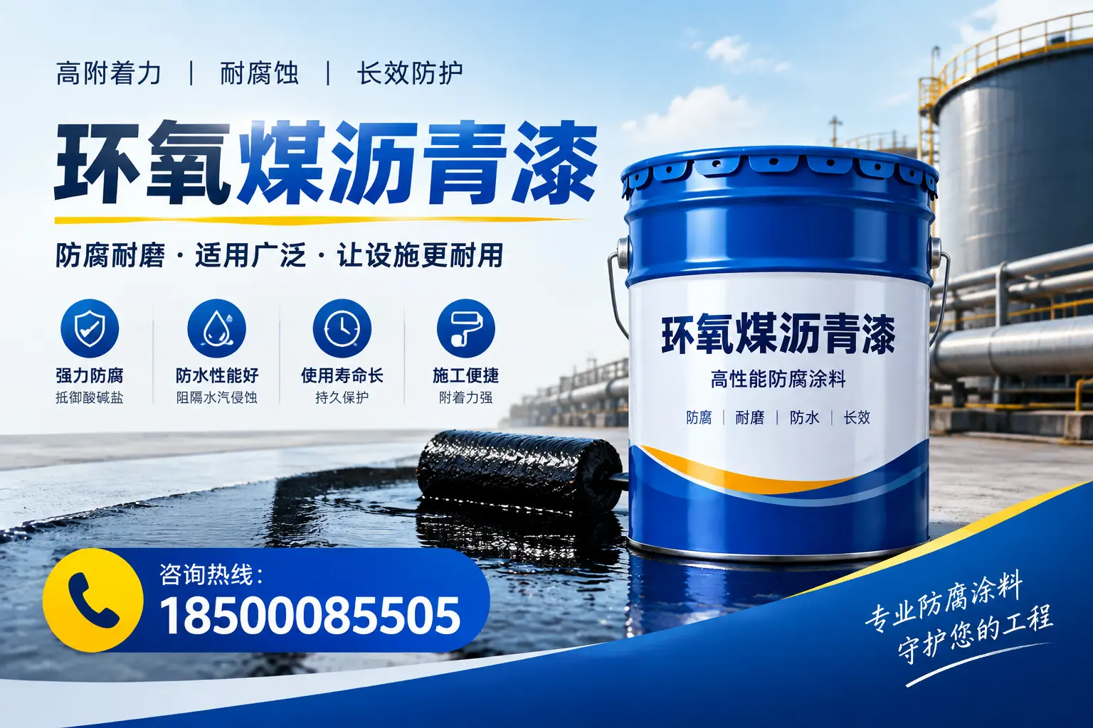 环氧煤沥青漆与其他涂料的对比分析,助力兴安企业决策