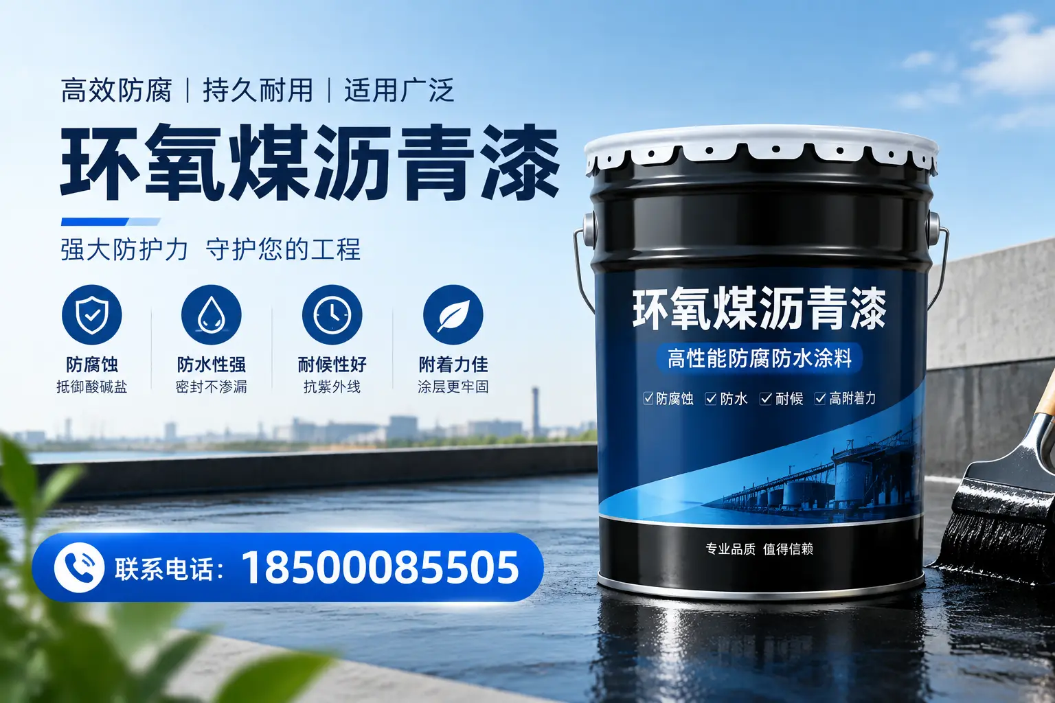 环氧煤沥青漆的施工方法详解,助力兴安企业高效完成项目